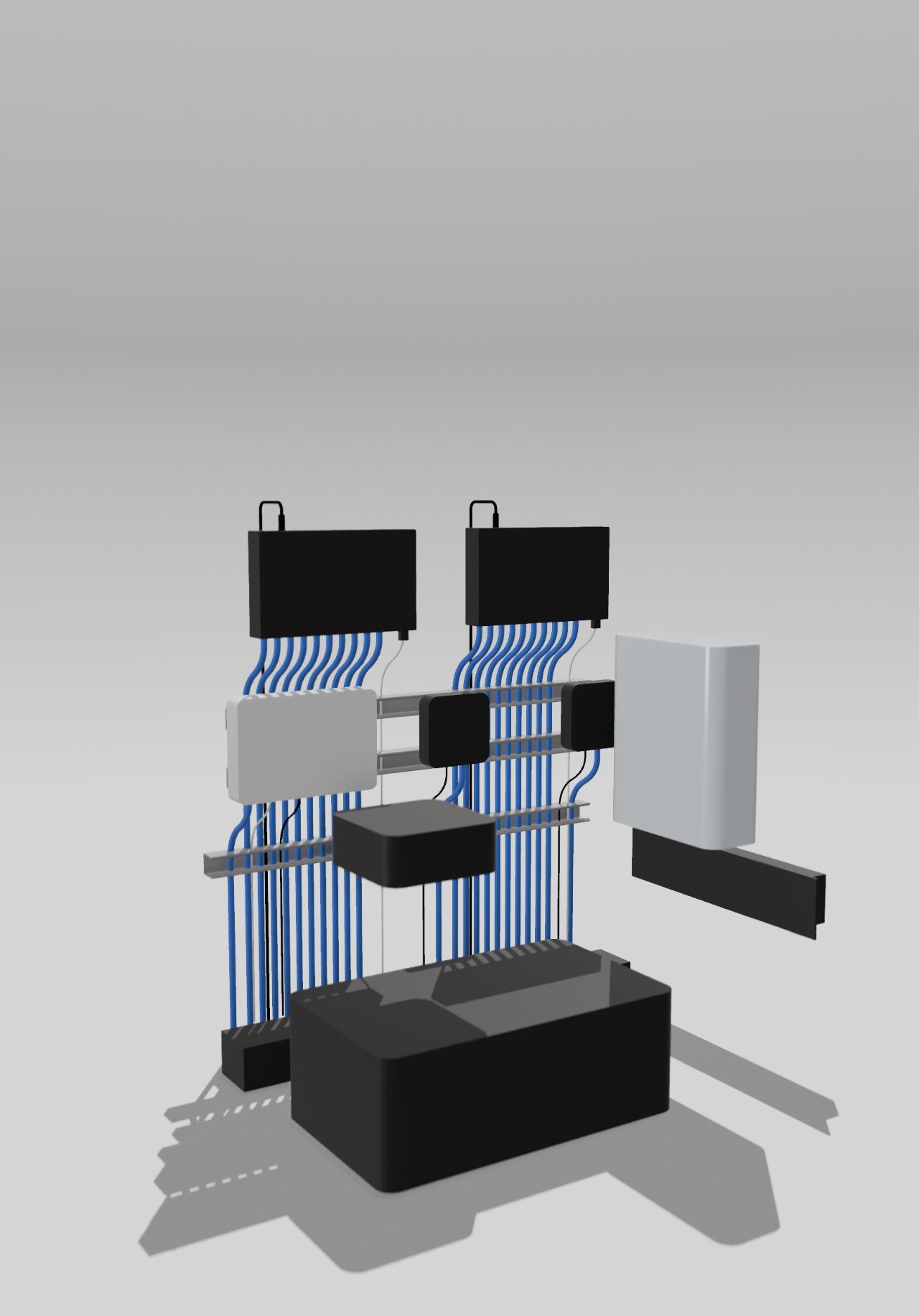 图七：3D建模结构图